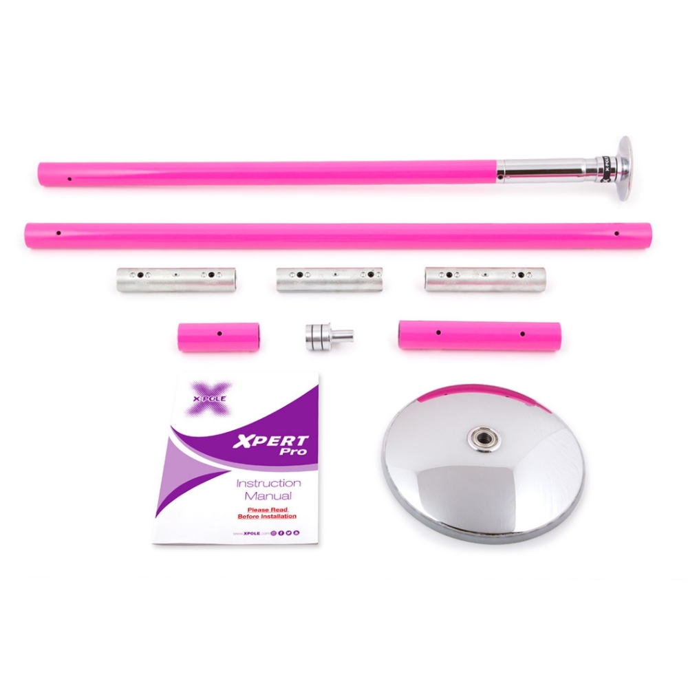 XPole Xpert 45mm Powder Coated Pink